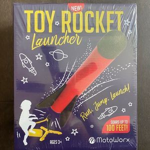 Toy Rocket Launcher for Kids Shoots Up to 100 Ft